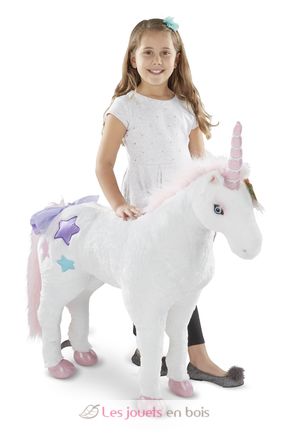 Peluche de unicornio gigante MD18801 Melissa & Doug 3