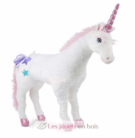 Peluche gigante de unicornio Melissa and Doug 18801 Peluche grande para ninos