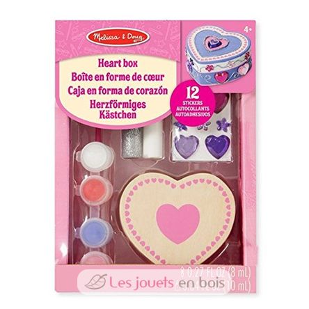 Caja en forma de corazón MD18850 Melissa & Doug 1