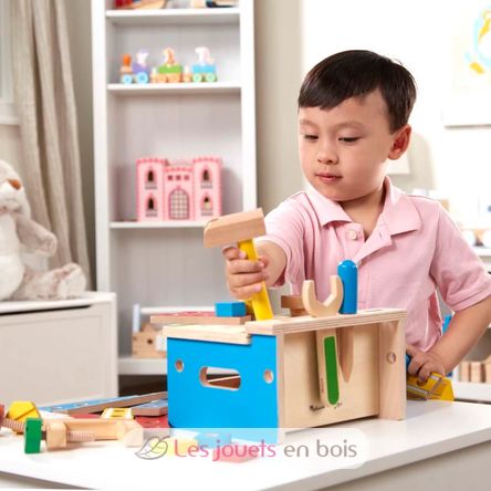 Pequeño banco de trabajo de sobremesa MD-19386 Melissa & Doug 8