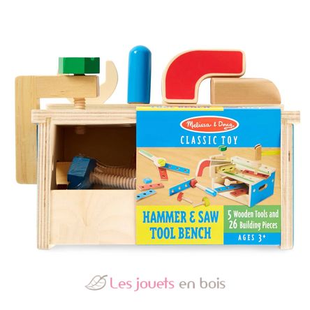 Pequeño banco de trabajo de sobremesa MD-19386 Melissa & Doug 4