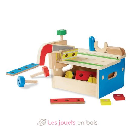 Pequeño banco de trabajo de sobremesa MD-19386 Melissa & Doug 3
