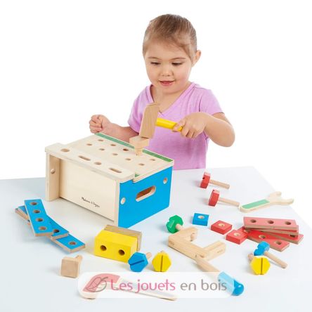 Pequeño banco de trabajo de sobremesa MD-19386 Melissa & Doug 7