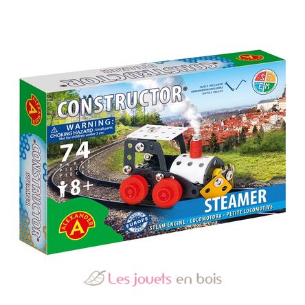 Constructor de barcos de vapor - Locomotora AT-1954 Alexander Toys 3