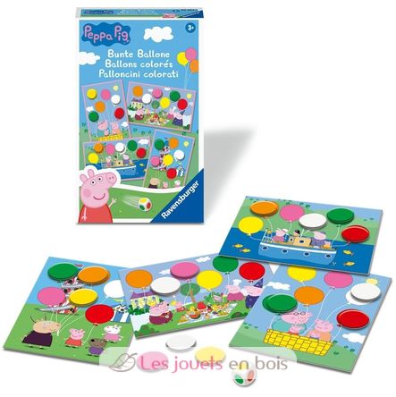 Globos de colores de Peppa Pig RA-20853 Ravensburger 2