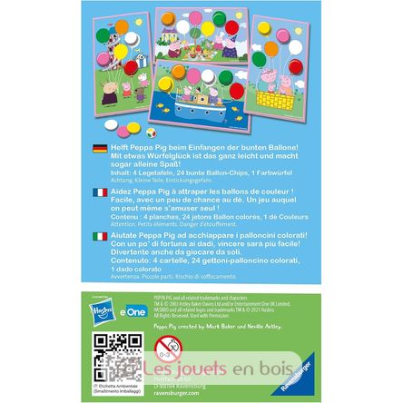 Globos de colores de Peppa Pig RA-20853 Ravensburger 3