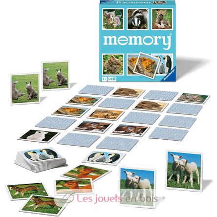 Animales bebés de gran memoria RA-20879 Ravensburger 2