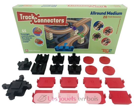 Allround Medium - 20 conectores de vía Toy2-21024 Toy2 1