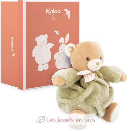 Peluche osito Patapouf verde 17 cm K214007 Kaloo 1
