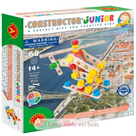 Constructor Junior - Helicóptero AT-2153 Alexander Toys 2