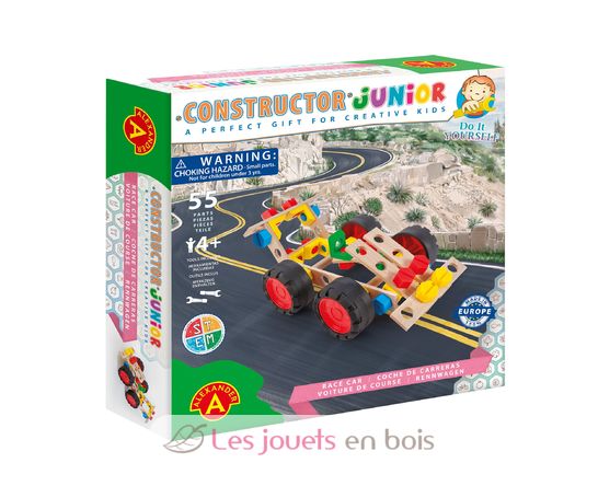 Constructor Junior - Coche de carreras AT-2154 Alexander Toys 1