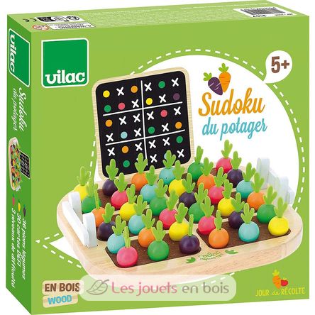 Sudoku con verduras de la huerta V2157 Vilac 9