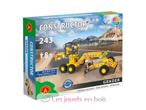 Constructor Grader - Grader AT-2177 Alexander Toys 1