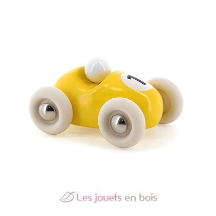 Mini roadster de madera amarillo V2331Y Vilac 2