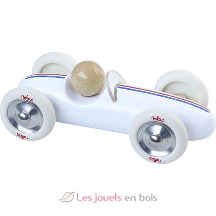 Coche de época MM Grand Prix blanco V2341W Vilac 1