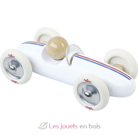 Coche de época MM Grand Prix blanco V2341W Vilac 2