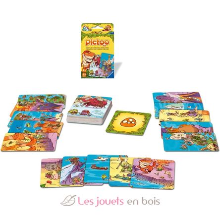 Juego infantil Pictoo Dinosaurios RAV23479 Ravensburger 2