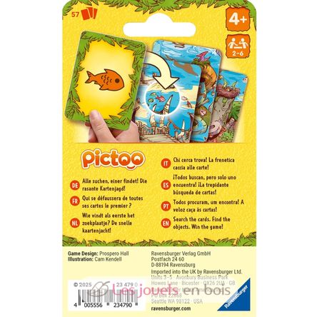 Juego infantil Pictoo Dinosaurios RAV23479 Ravensburger 3