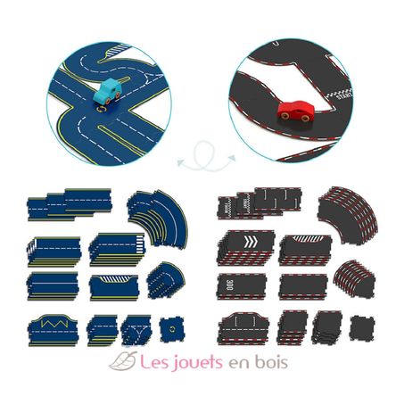 Circuito reversible con 2 coches V2350 Vilac 7