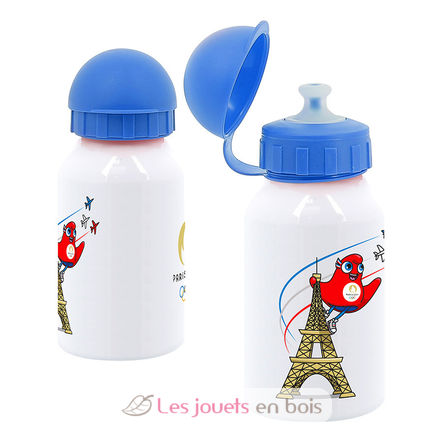 Botella de agua metálica Mascota Paris 2024 V240301 Vilac 2