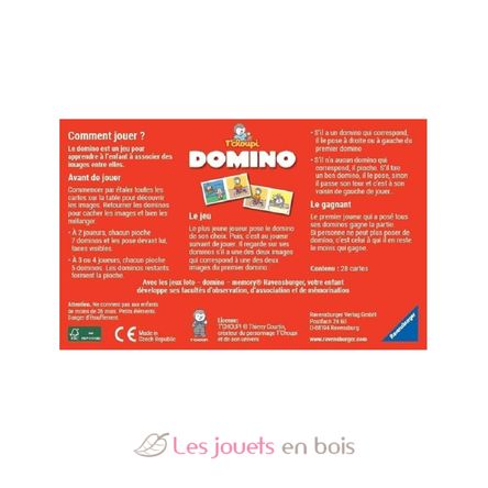 Dominó T'choupi RA-24311 Ravensburger 4