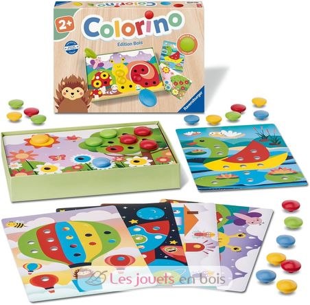 Juegos educativos de madera Colorino RAV24704 Ravensburger 2