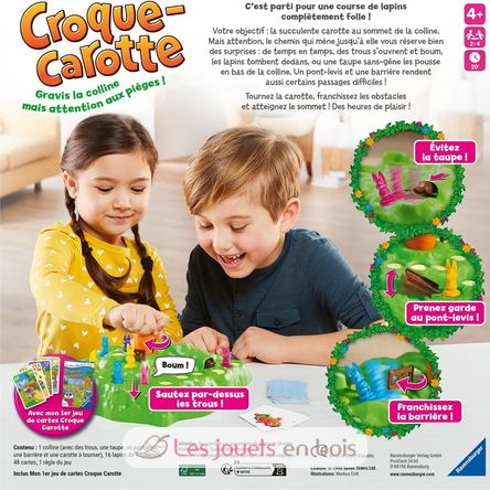 Croque Carotte y juego Siete Familias RAV24782 Ravensburger 6