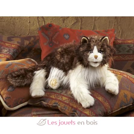 Marioneta de mano Gato Ragdoll FO-2558 Folkmanis 3