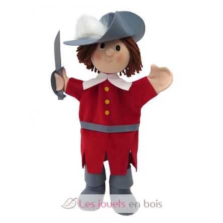 Marioneta Mosquetero rojo 34 cm MU26676C Mú 1
