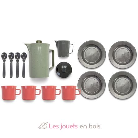 Juego de café de 17 piezas DA2680 Dantoy 2