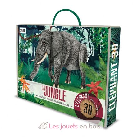 La Jungla - El elefante 3D SJ-2723 Sassi Junior 1