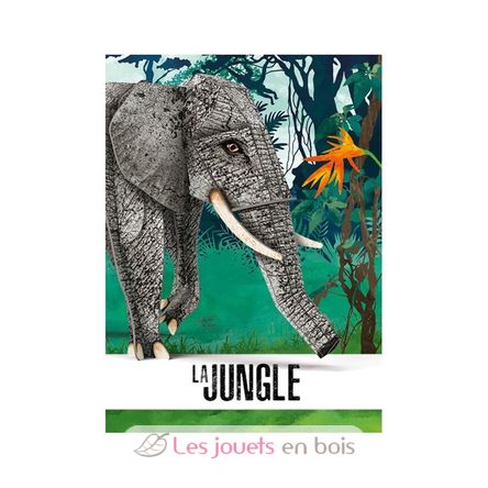 La Jungla - El elefante 3D SJ-2723 Sassi Junior 2