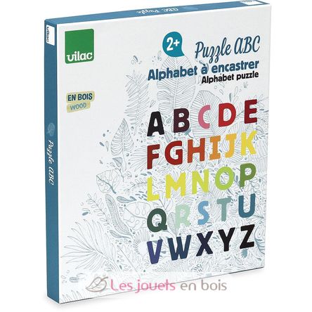 Rompecabezas del alfabeto ABC bajo el dosel V2738 Vilac 7