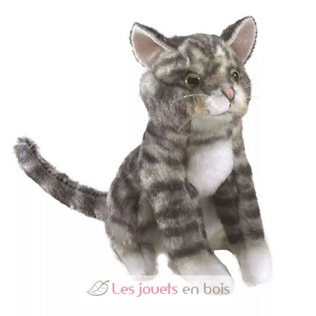 Marioneta de dedo Gato atigrado FO-2791 Folkmanis 1