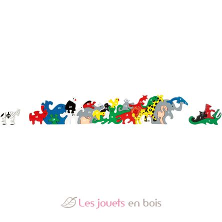 Letras y números de animales LE2841 Small Foot company 2