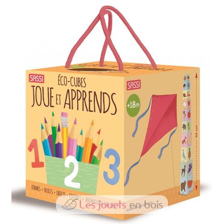 Eco-cubos - Jugar y aprender SJ-2860 Sassi Junior 1