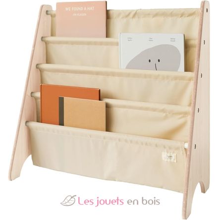 Estantería en tela reciclada beige EFK-107-016-019 3 Sprouts 2