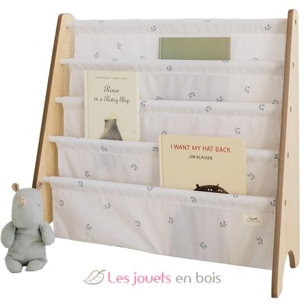Estantería en tela reciclada Marfil arándano EFK-107-016-014 3 Sprouts 2