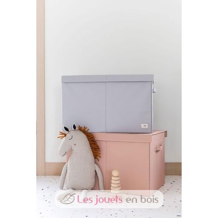 Baúl de juguetes gris claro EFK-107-001-022 3 Sprouts 4