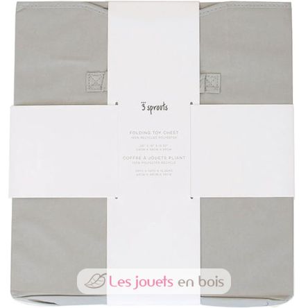 Baúl de juguetes gris claro EFK-107-001-022 3 Sprouts 5