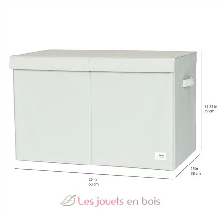 Baúl de juguetes Verde EFK-107-001-021 3 Sprouts 3