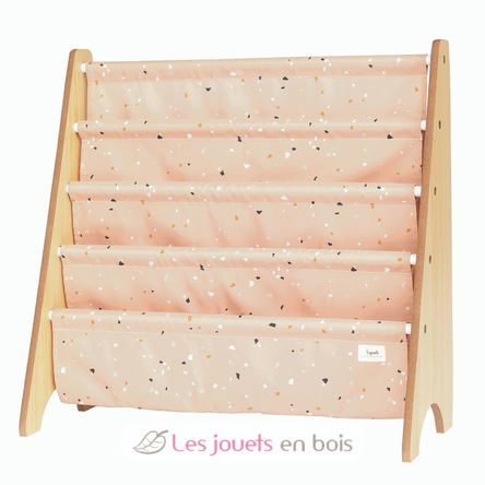 Estantería en tela reciclada Terrazzo arcilla EFK-107-016-011 3 Sprouts 1