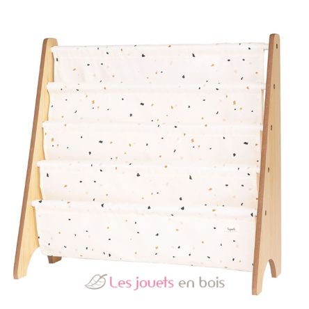 Estantería en tela reciclada Terrazzo crema EFK-107-016-012 3 Sprouts 1