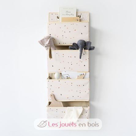Organizador de pared terrazo crema EFK-107-015-008 3 Sprouts 6