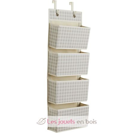 Organizador de pared con cuadros beige EFK-107-015-007 3 Sprouts 1