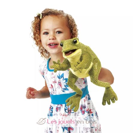 Marioneta de mano Rana divertida FO-3033 Folkmanis 2