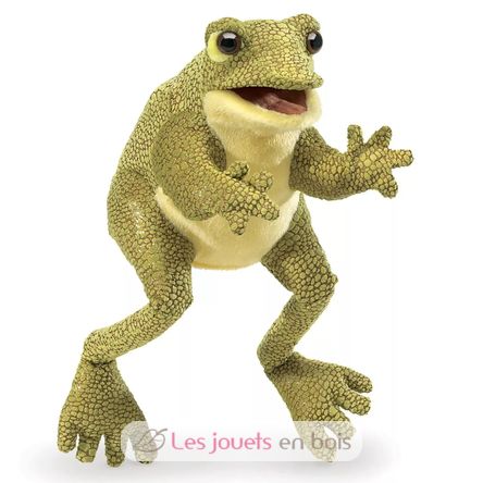 Marioneta de mano Rana divertida FO-3033 Folkmanis 1