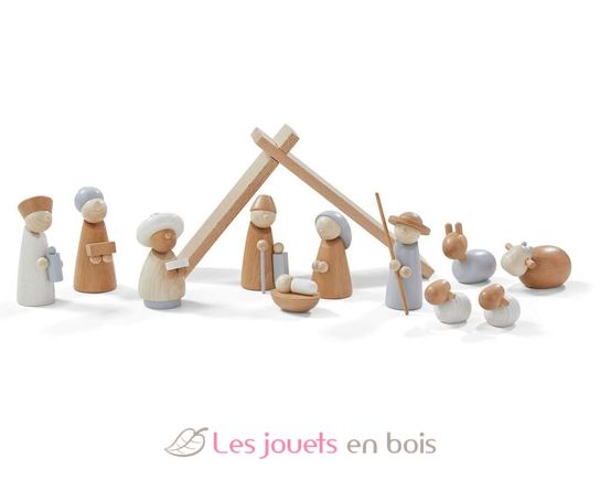 Pesebre de Navidad de madera HA304685 Haba 2