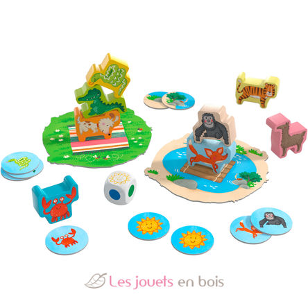Pirámide de animales junior HA306070 Haba 3