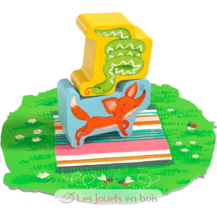 Pirámide de animales junior HA306070 Haba 4